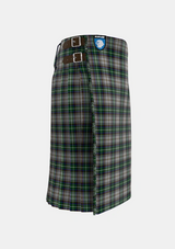 Traditional_MacSheehy_Tartan_3572_kilt_right_image_with_pleated_design_and_adjustable_buckles_for_men