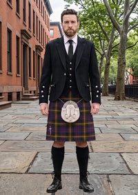 Traditional_MacSporran_Tartan_495_Kilt_and_Argyle_Jacket_Kilt_Outfit_front_image