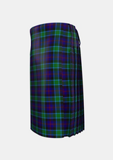 Traditional_MacTaggart_Johnstons_Tartan_408_kilt_left_image_with_pleated_design_and_adjustable_buckles_for_men
