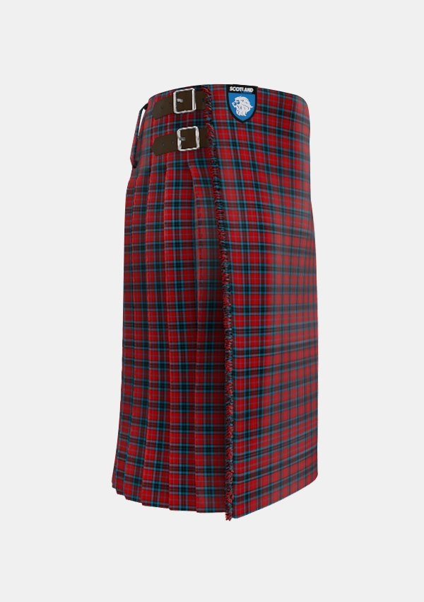 Traditional_MacTavish_Thompson_Thomson_1880_Tartan_229_kilt_right_image_with_pleated_design_and_adjustable_buckles_for_men