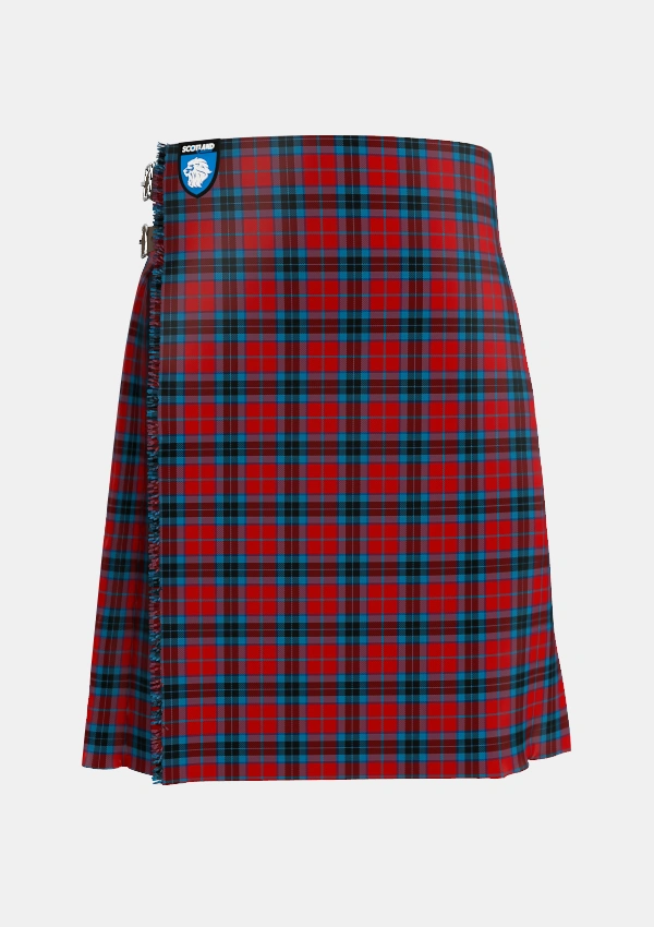 Traditional_MacTavish_Thompson_Thomson_1906_Tartan_230_kilt_front_image_with_pleated_design_and_adjustable_buckles_for_men