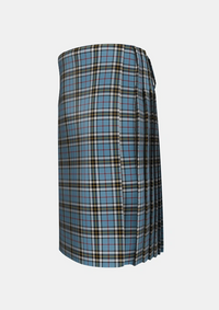 Traditional_MacTavish_Thompson_Thomson_Dress_Blue_Tartan_1383_kilt_left_image_with_pleated_design_and_adjustable_buckles_for_men