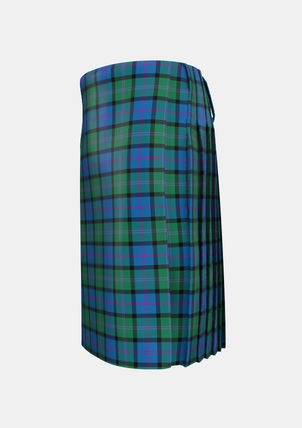 Traditional_MacThomas_2_Tartan_407_kilt_left_image_with_pleated_design_and_adjustable_buckles_for_men