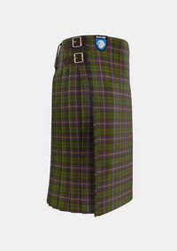 Traditional_MacVicar_McVicar_McVicker_Tartan_kilt_right_image_with_pleated_design_and_adjustable_buckles_for_men