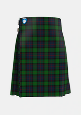 Traditional_MacWilliam_Tartan_1418_kilt_front_image_with_pleated_design_and_adjustable_buckles_for_men