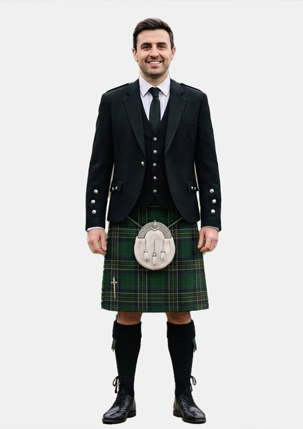 Traditional_Macalpine_tartan_2024_Kilt_and_Argyle_Jacket_Kilt_Outfits_front_image