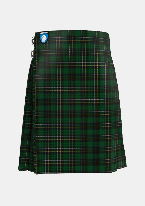 Traditional_Macalpine_tartan_front_image_with_pleated_design_and_adjustable_buckles_for_men