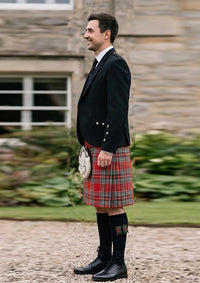 Traditional_Macbean_tartan_925_Kilt_and_Argyle_Jacket_Kilt_Outfit_left_image