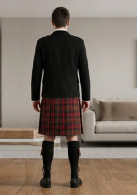 Traditional_Macdonald_Clan_Tartan_Kilt_and_Argyle_Jacket_Kilt_Outfit_back_image