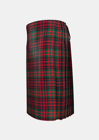 Traditional_Macdonald_Clan_Tartan_kilt_left_image_with_pleated_design_and_adjustable_buckles_for_men
