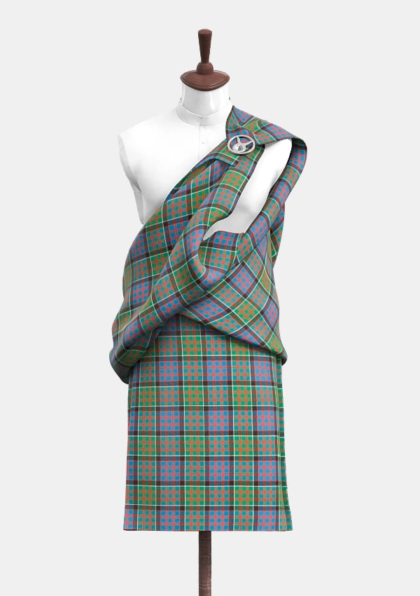 Traditional_Macdonald_of_Clanranald_tartan_4521_Great_Kilt_front_image