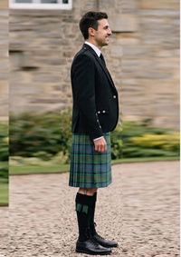 Traditional_Macdonald_of_Clanranald_tartan_4521_Kilt_and_Argyle_Jacket_Kilt_Outfit_right_image