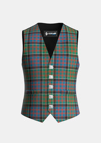 Traditional_Macdonald_of_Clanranald_tartan_4521_Waistcoat_front_image