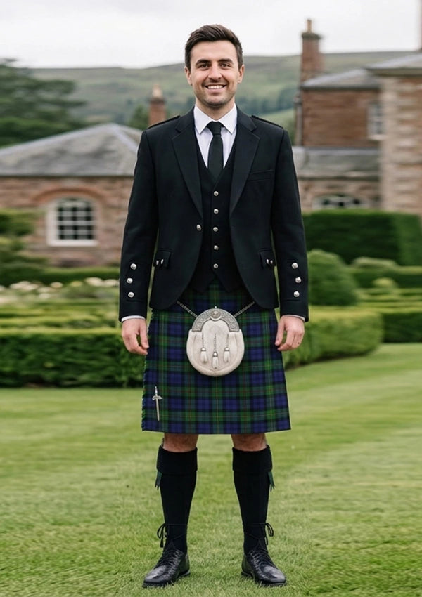 Traditional_Macewan_tartan_1587_Kilt_and_Argyle_Jacket_Kilt_Outfit_front_image