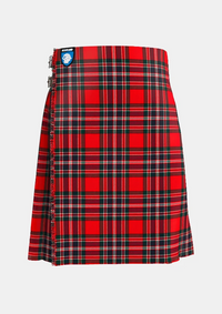 Traditional_Macfarlane_tartan_front_image_with_pleated_design_and_adjustable_buckles_for_men