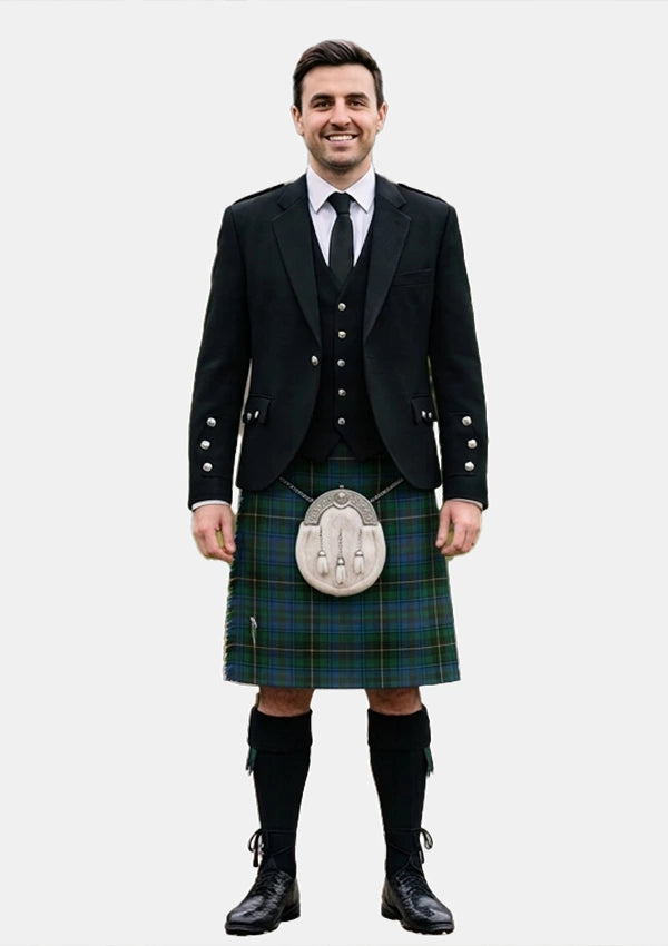 Traditional_Macinnes_tartan_1464_Kilt_and_Argyle_Jacket_Kilt_Outfits_front_image