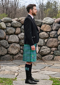 Traditional_Macintyre_Hunting_Ancient_Tartan_Kilt_and_Argyle_Jacket_Kilt_Outfit_right_image