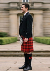 Traditional_Maciver_tartan_1203_Kilt_and_Argyle_Jacket_Kilt_Outfit_left_image