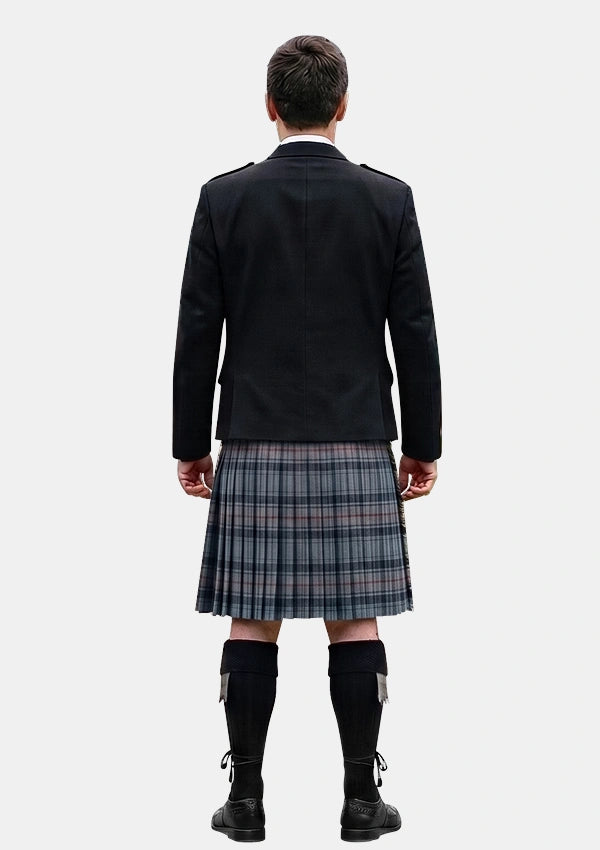 Traditional_Mackay_Blue_Tartan_264_Kilt_and_Argyle_Jacket_Kilt_Outfits_back_image