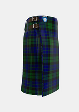 Traditional_Mackay_tartan_right_image_with_pleated_design_and_adjustable_buckles_for_men