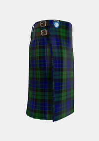 Traditional_Mackay_tartan_right_image_with_pleated_design_and_adjustable_buckles_for_men