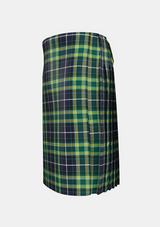 Traditional_Mackellar_tartan_left_image_with_pleated_design_and_adjustable_buckles_for_men