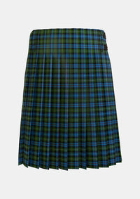 Traditional_Mackenzie_2_Tartan_267_kilt_back_image_with_pleated_design_and_adjustable_buckles_for_men
