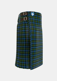 Traditional_Mackenzie_2_Tartan_267_kilt_right_image_with_pleated_design_and_adjustable_buckles_for_men