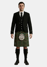 Traditional_Mackinnon_ancient_hunting_tartan_Kilt_and_Argyle_Jacket_Kilt_Outfits_front_image
