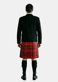 Traditional_Mackinnon_modern_tartan_Kilt_and_Argyle_Jacket_Kilt_Outfits_back_image