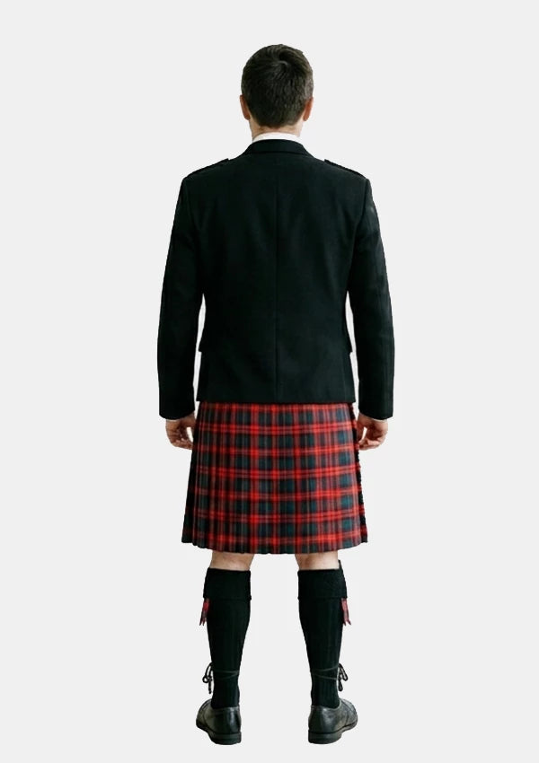 Traditional_Maclachlan_modern_tartan_Kilt_and_Argyle_Jacket_Kilt_Outfits_back_image