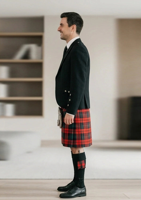 Traditional_Maclachlan_tartan_732_Kilt_and_Argyle_Jacket_Kilt_Outfit_left_image