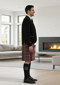 Traditional_Maclachlan_weathered_tartan_Kilt_and_Argyle_Jacket_Kilt_Outfit_right_image