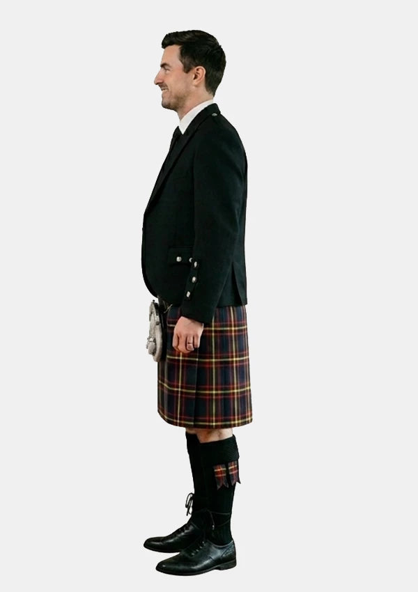 Traditional_Maclain_of_lochbuie_hunting_tartan_Kilt_and_Argyle_Jacket_Kilt_Outfits_left_image