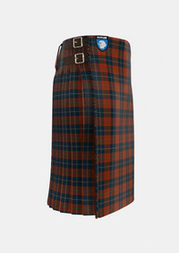 Traditional_Maclaine_of_Lochbuie_Auld_Sett_Tartan_12067_kilt_right_image_with_pleated_design_and_adjustable_buckles_for_men