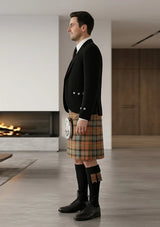 Traditional_Maclaren_weathered_tartan_Kilt_and_Argyle_Jacket_Kilt_Outfit_left_image
