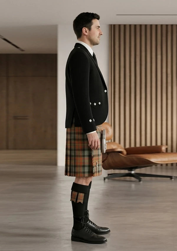 Traditional_Maclaren_weathered_tartan_Kilt_and_Argyle_Jacket_Kilt_Outfit_right_image