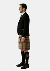 Traditional_Maclaren_weathered_tartan_Kilt_and_Argyle_Jacket_Kilt_Outfits_left_image
