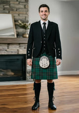 Traditional_Maclean_Hunting_Modern_Tartan_Kilt_and_Argyle_Jacket_Kilt_Outfit_front_image