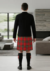 Traditional_Maclean_of_duart_ancient_tartan_Kilt_and_Argyle_Jacket_Kilt_Outfit_back_image