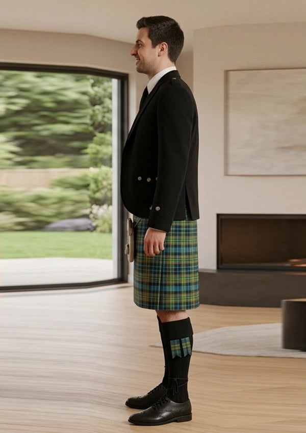 Traditional_Maclellan_tartan_323_Kilt_and_Argyle_Jacket_Kilt_Outfit_left_image