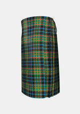 Traditional_Maclellan_tartan_left_image_with_pleated_design_and_adjustable_buckles_for_men