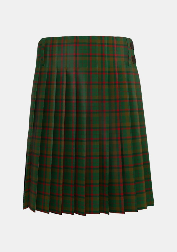 Traditional_Macnaughton_Hunting_Tartan_7852_kilt_back_image_with_pleated_design_and_adjustable_buckles_for_men