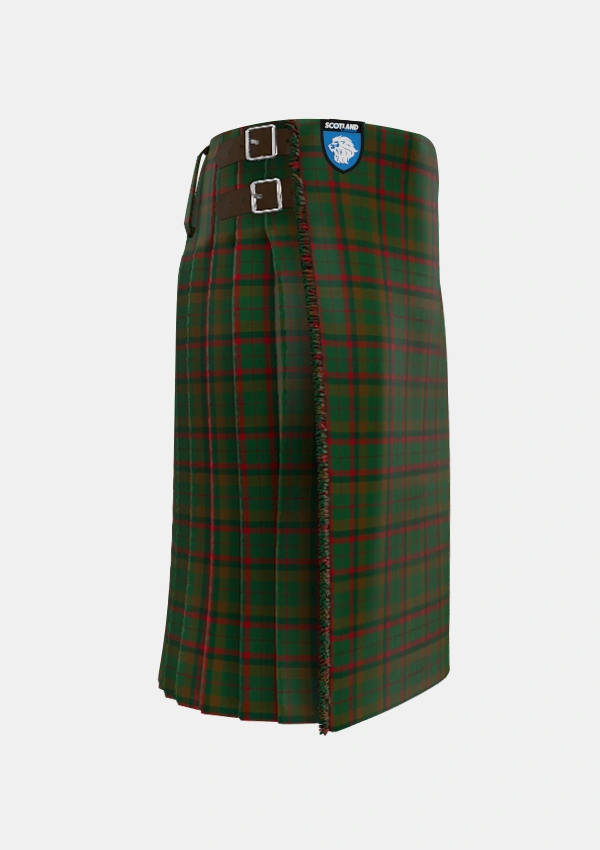 Traditional_Macnaughton_Hunting_Tartan_7852_kilt_right_image_with_pleated_design_and_adjustable_buckles_for_men