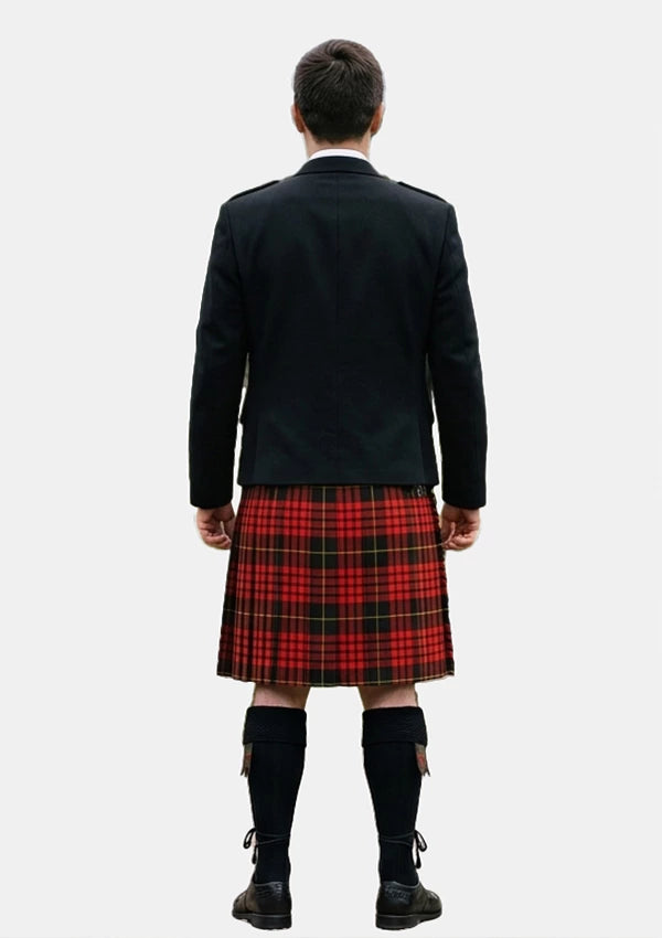 Traditional_Macqueen_tartan_1209_Kilt_and_Argyle_Jacket_Kilt_Outfits_back_image