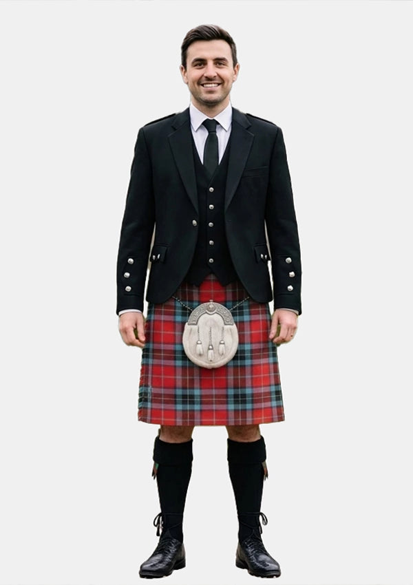 Traditional_Mactavish_tartan_230_Kilt_and_Argyle_Jacket_Kilt_Outfits_front_image