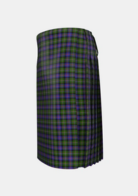 Traditional_Malcolm_1840_Tartan_6470_kilt_left_image_with_pleated_design_and_adjustable_buckles_for_men