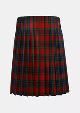 Traditional_Manson_Tartan_987_kilt_back_image_with_pleated_design_and_adjustable_buckles_for_men
