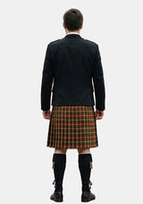 Traditional_Maple_Leaf_Tartan_2034_Kilt_and_Argyle_Jacket_Kilt_Outfits_back_image