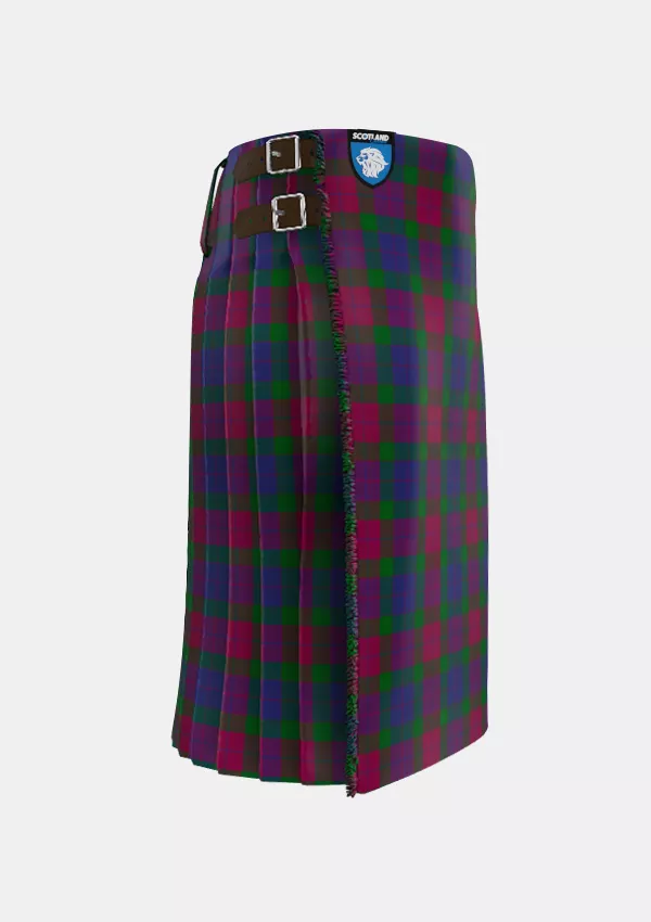 Traditional_Mar_Dress_Tartan_529_kilt_right_image_with_pleated_design_and_adjustable_buckles_for_men